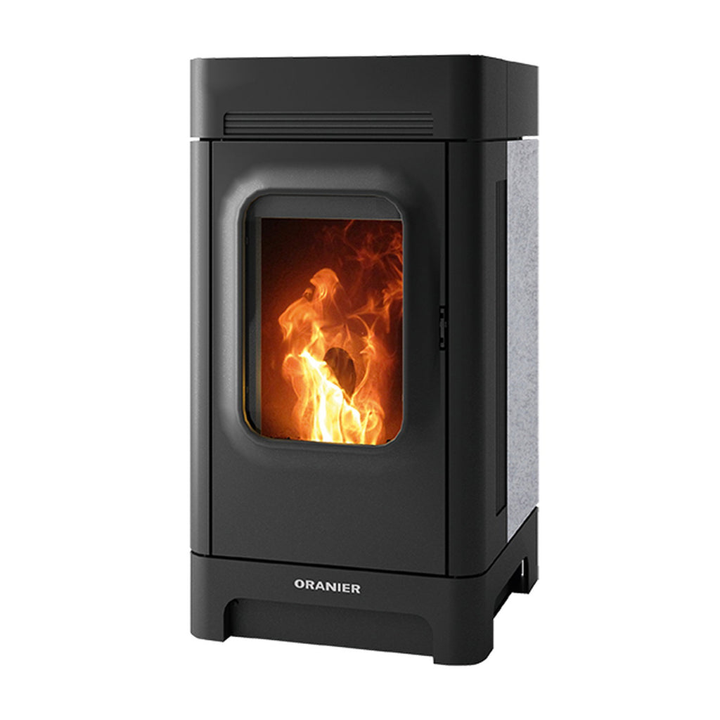 Poêle à granulés Oranier Calimo 6,4 kW avec pierre ollaire