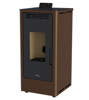 Poêle à granulés Bronpi KIRA 9 kW canalisable