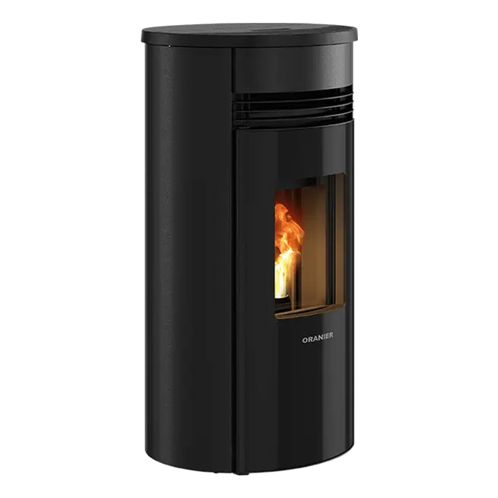 Poêle à granulés Oranier Sando 50 acier noir 8 kW