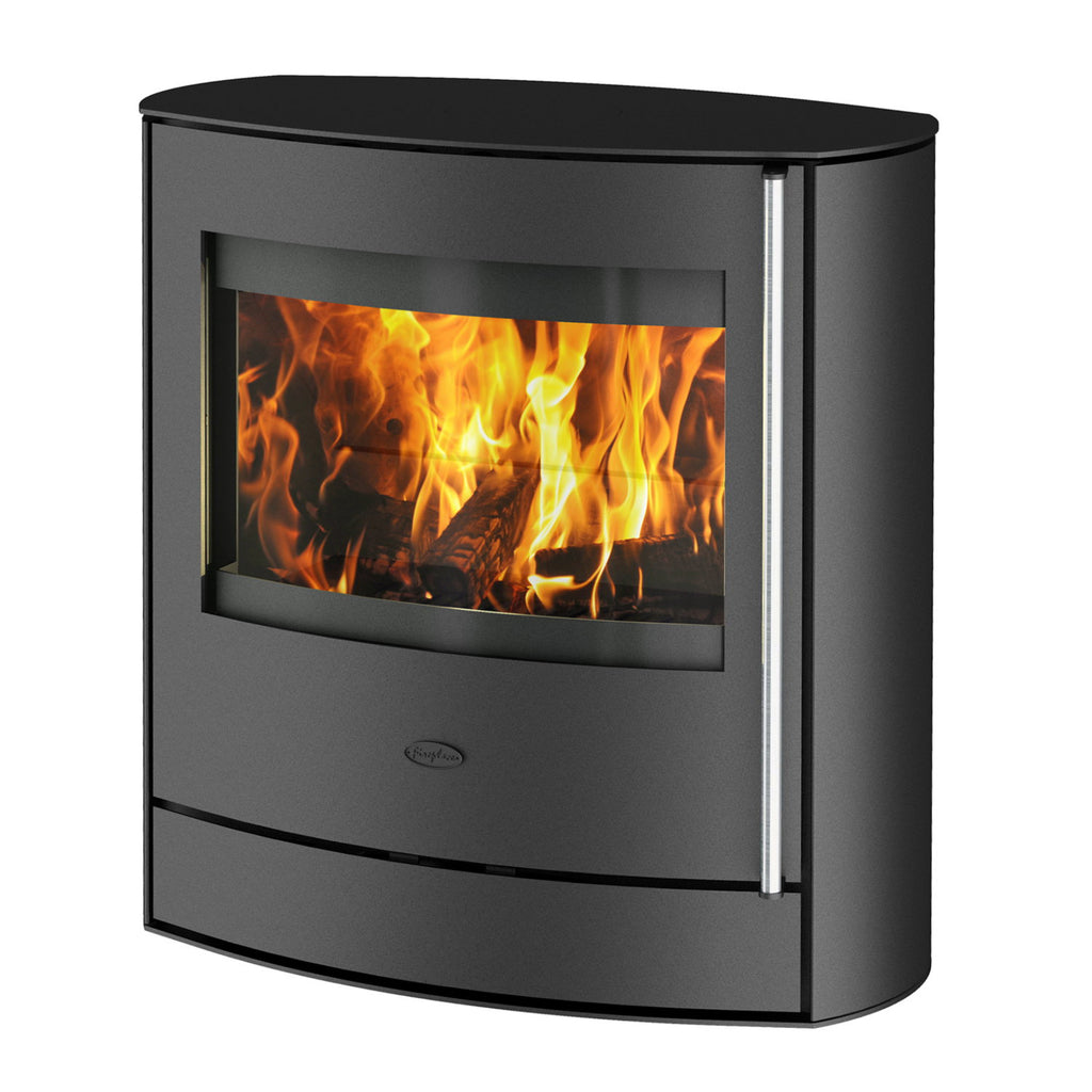 Poêle à bois Fireplace Adamis K6350 acier noir 7,5 kW