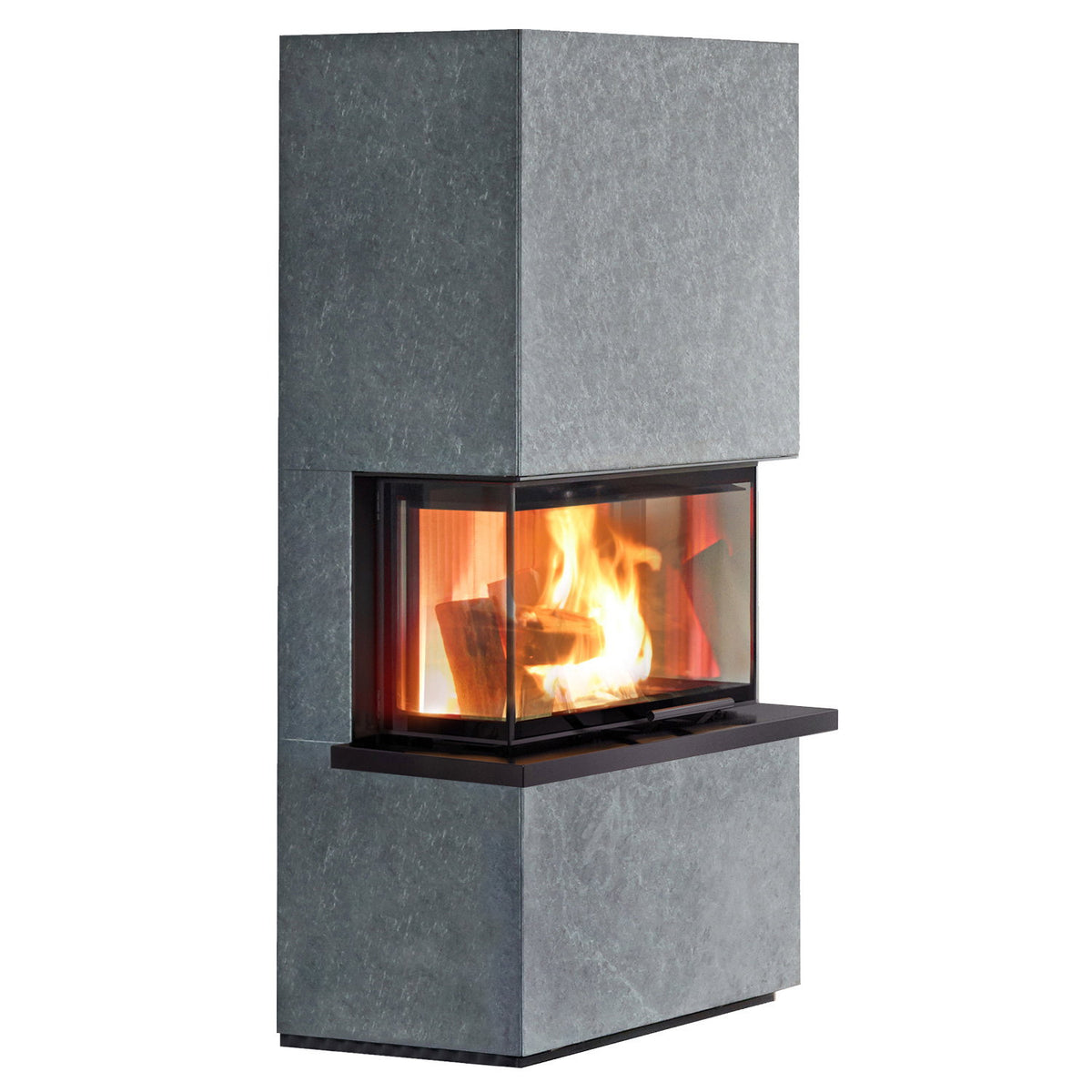 Poêle à bois Olsberg Osorno O416163 en pierre naturelle serpentine 7,8 kW