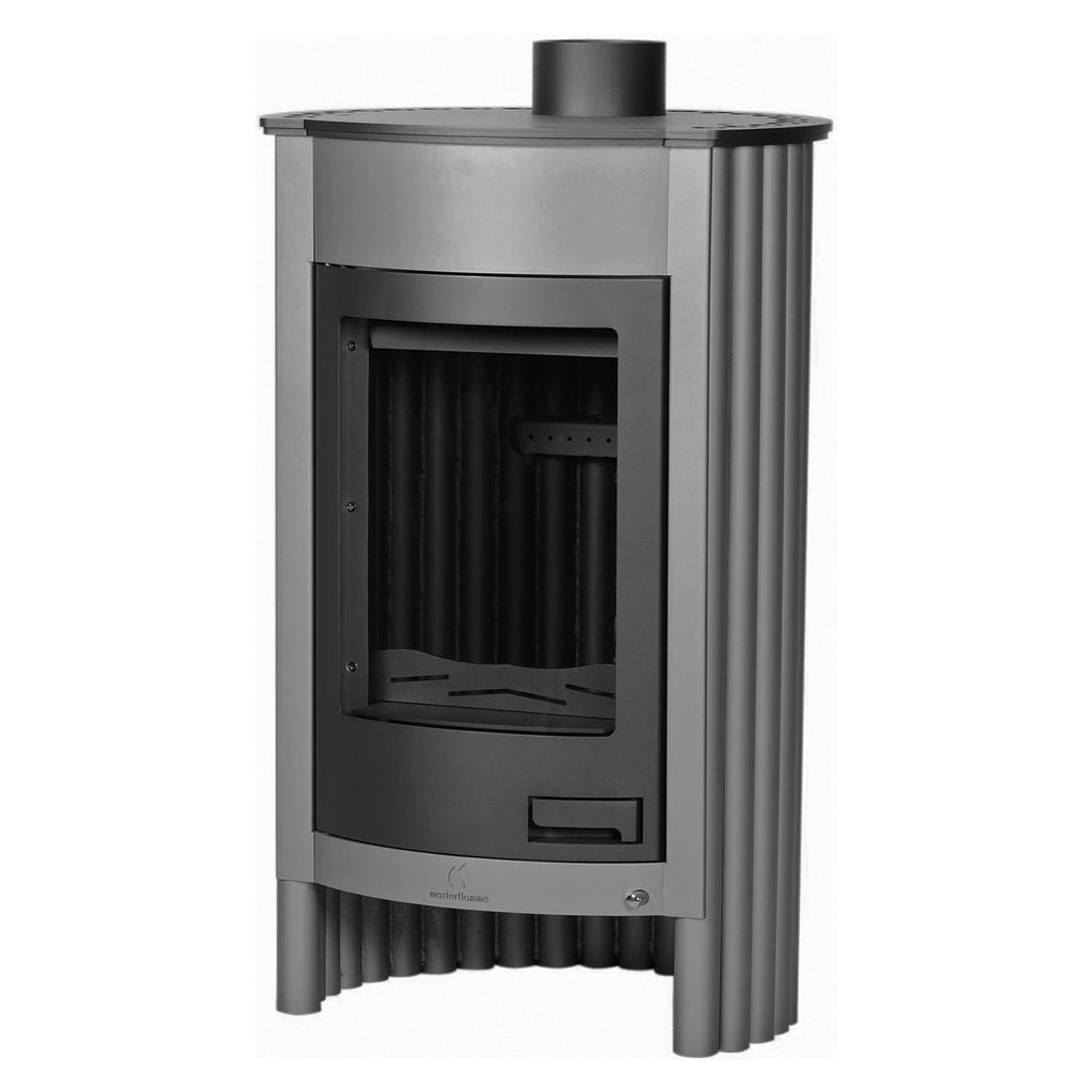 Poêle à bois Masterflamme Medie I Gris HSF41-027 12 kW - image 2