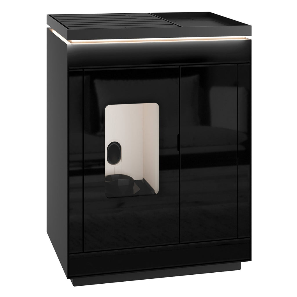 Poêle à granulés Olsberg Epana 6 kW – verre noir