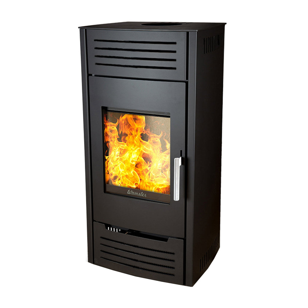 Wamsler Seto – Poêle à bois en acier noir 8 kW