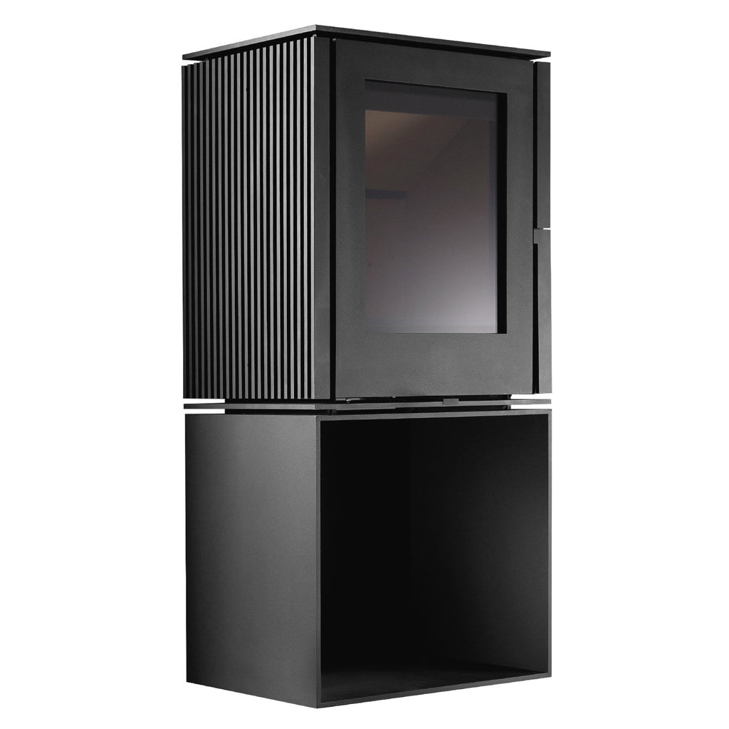 Schmitzker Cuby S55085 – Poêle à bois en acier 6,4 kW