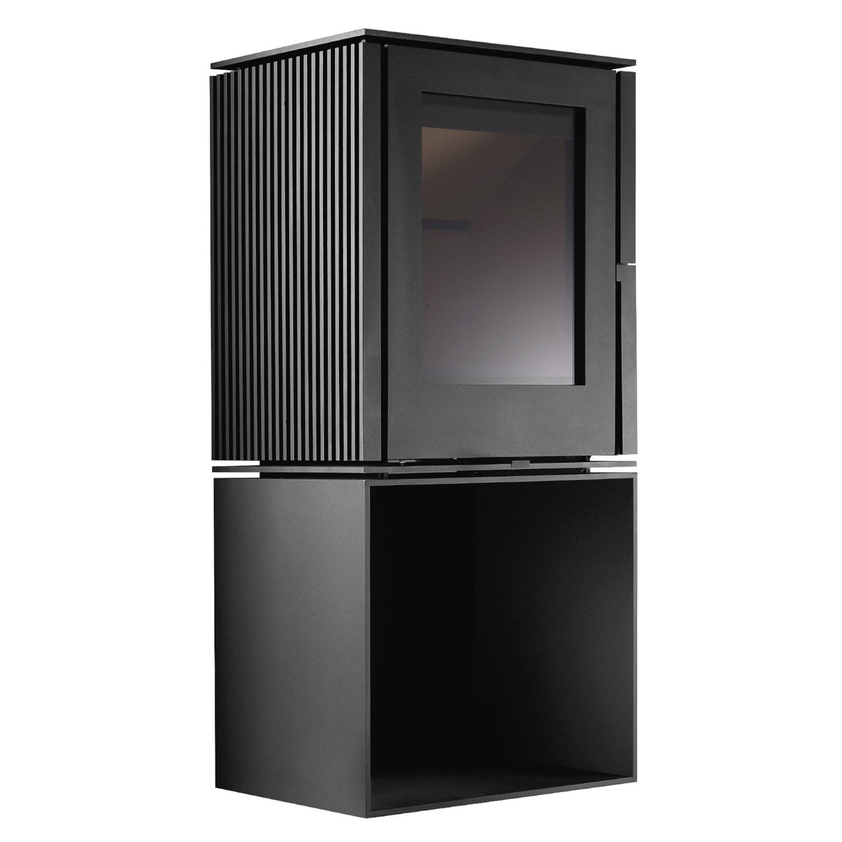 Schmitzker Cuby S55085 – Poêle à bois en acier 6,4 kW