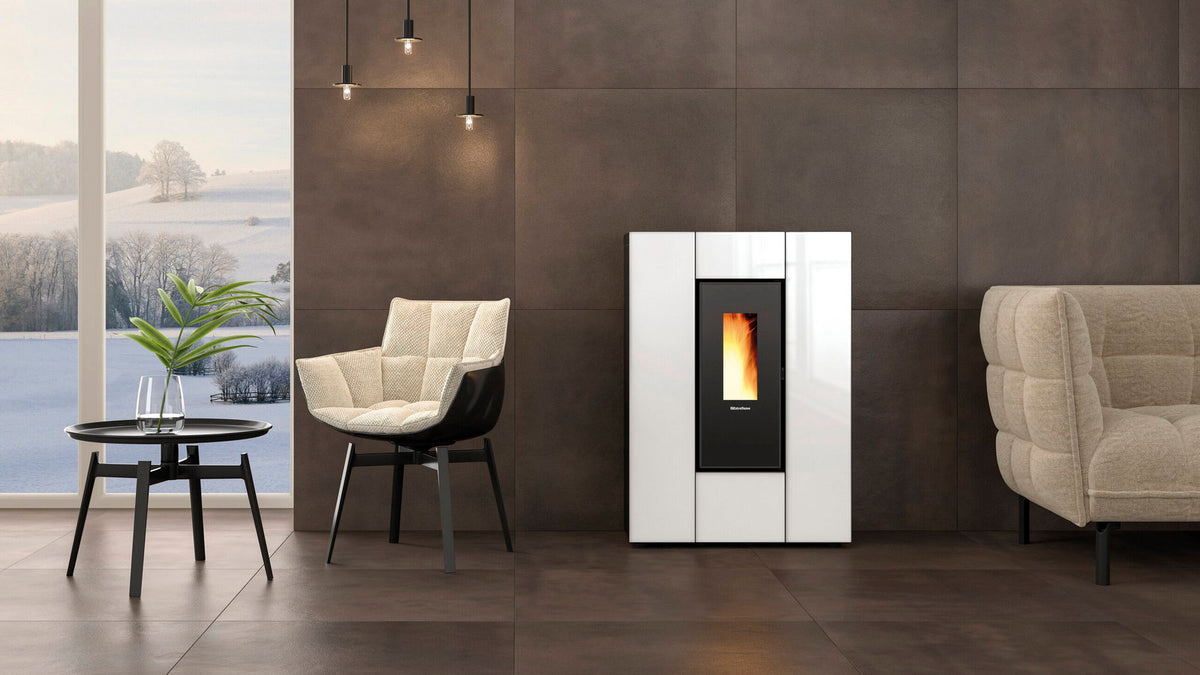 Poêle à granulés La Nordica MARILENA PLUS CRYSTAL 5.0.16 – 8 kW