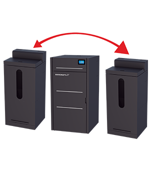 Poêle à granulés hydro Bronpi Hydrotex 27 – 27 kW