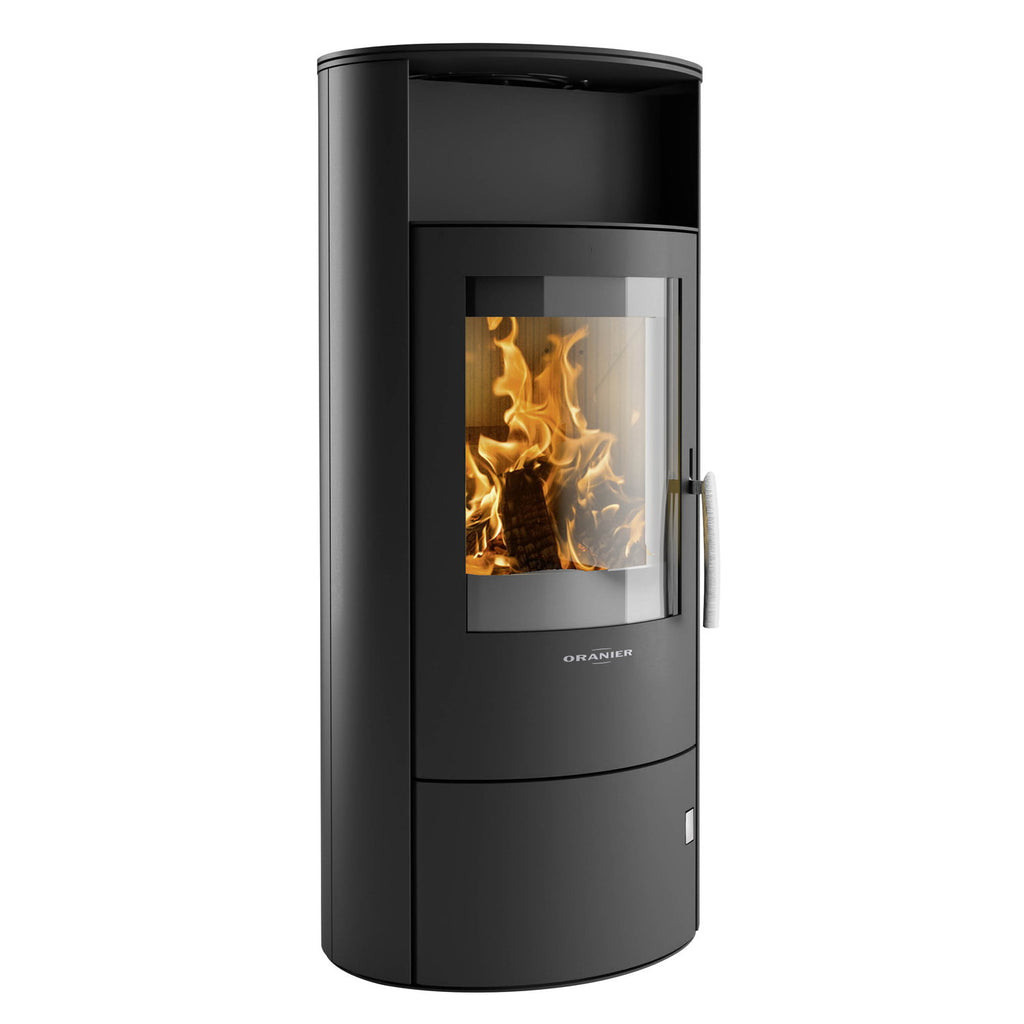 Oranier Polar 7 2.0 – Poêle à bois acier noir 6,5 kW
