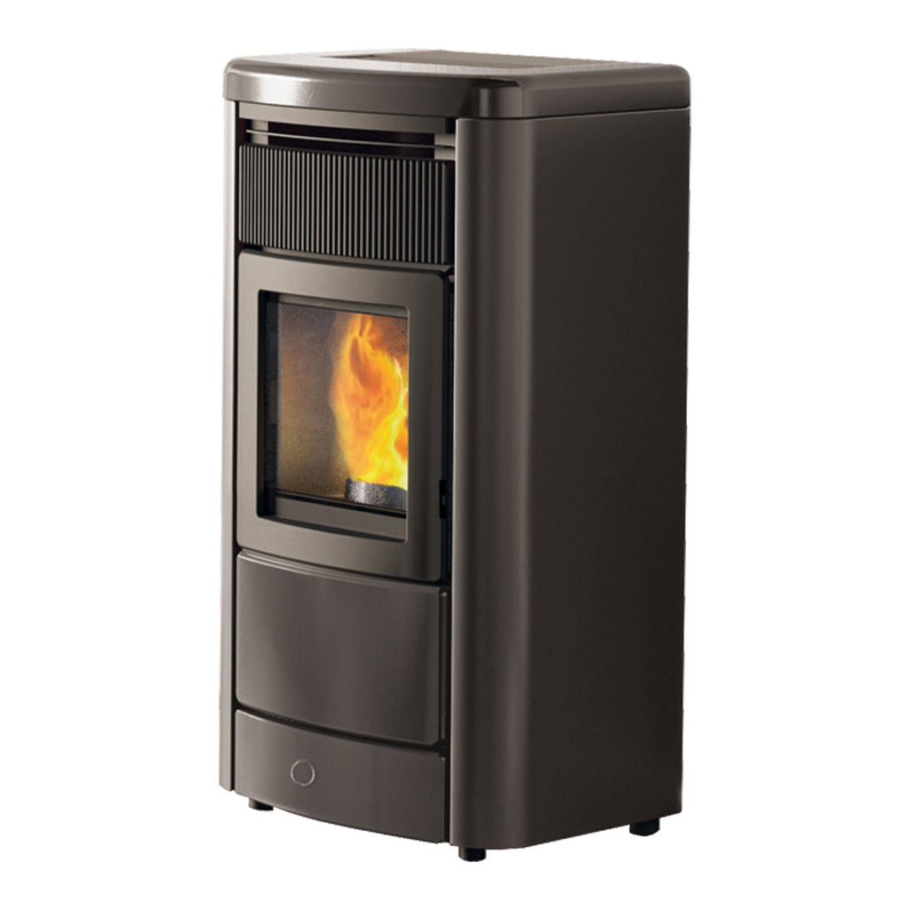 Poêle à granulés Edilkamin EK63 Monday 130++ Evo gris foncé 12,6 kW