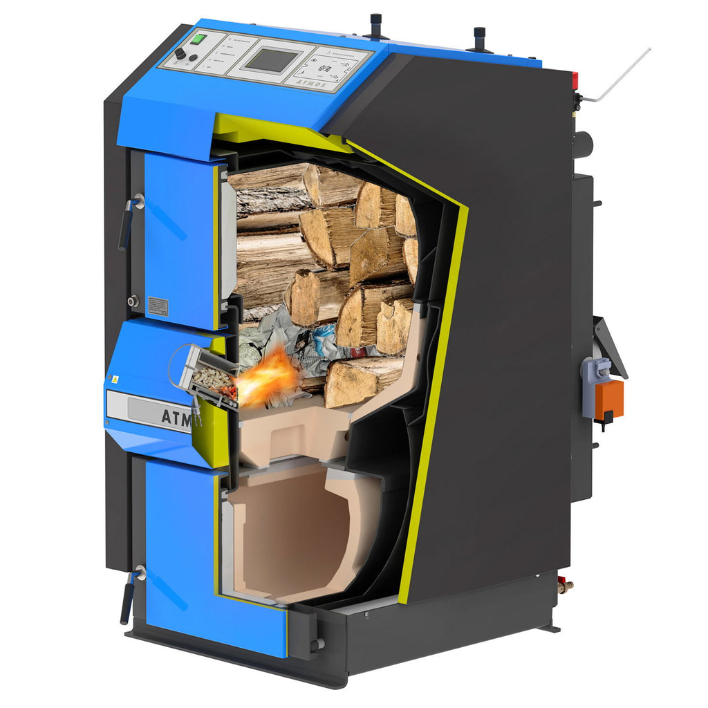Chaudière à gazéification du bois ATMOS DC 30 GSE Confort avec ACD04 et allumage automatique – image 2