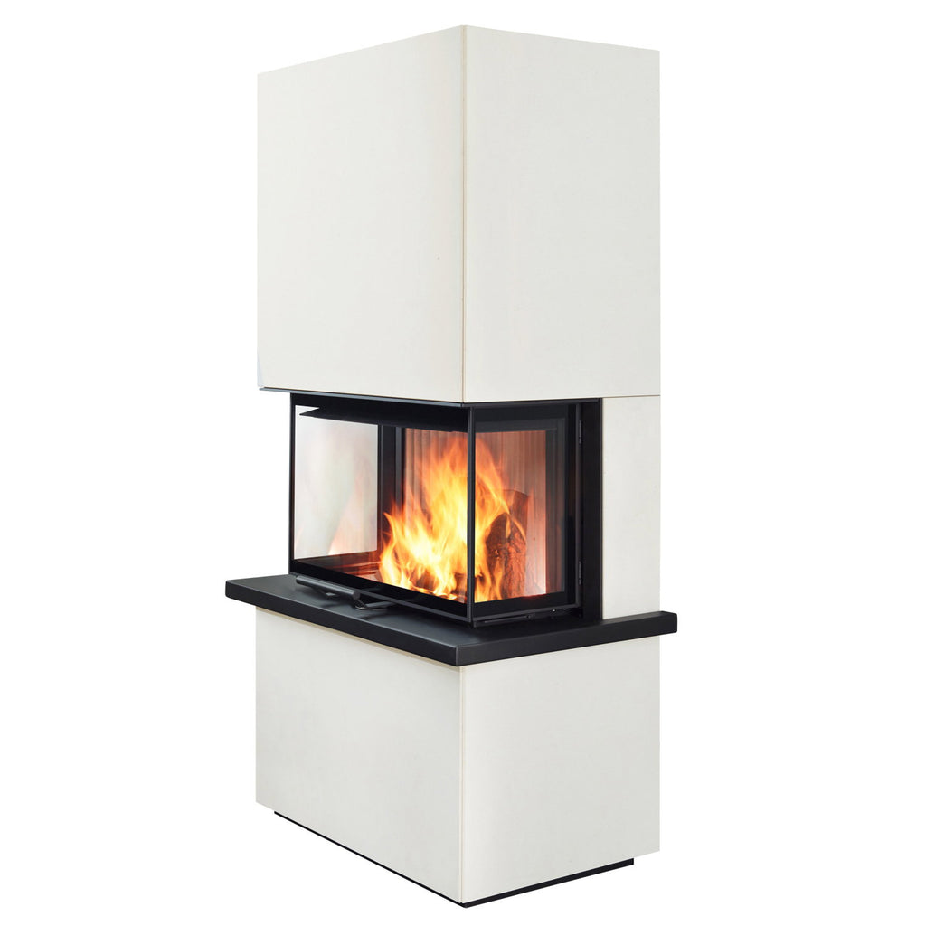 Poêle à bois Olsberg Osorno TopStone – pierre calcaire beige Teramo Natura 7,8 kW – image 2