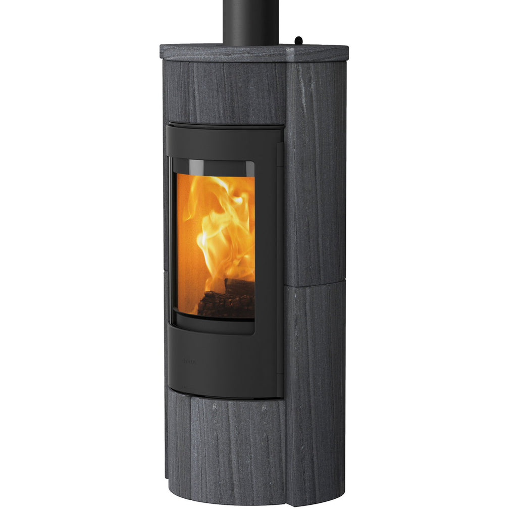 Lotus Prestige M – Poêle à bois noir Indian Night 5 kW