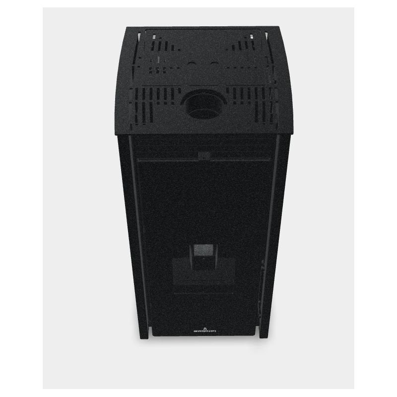 Poêle à granulés sans électricité Bronpi Free 6 kW à convection naturelle