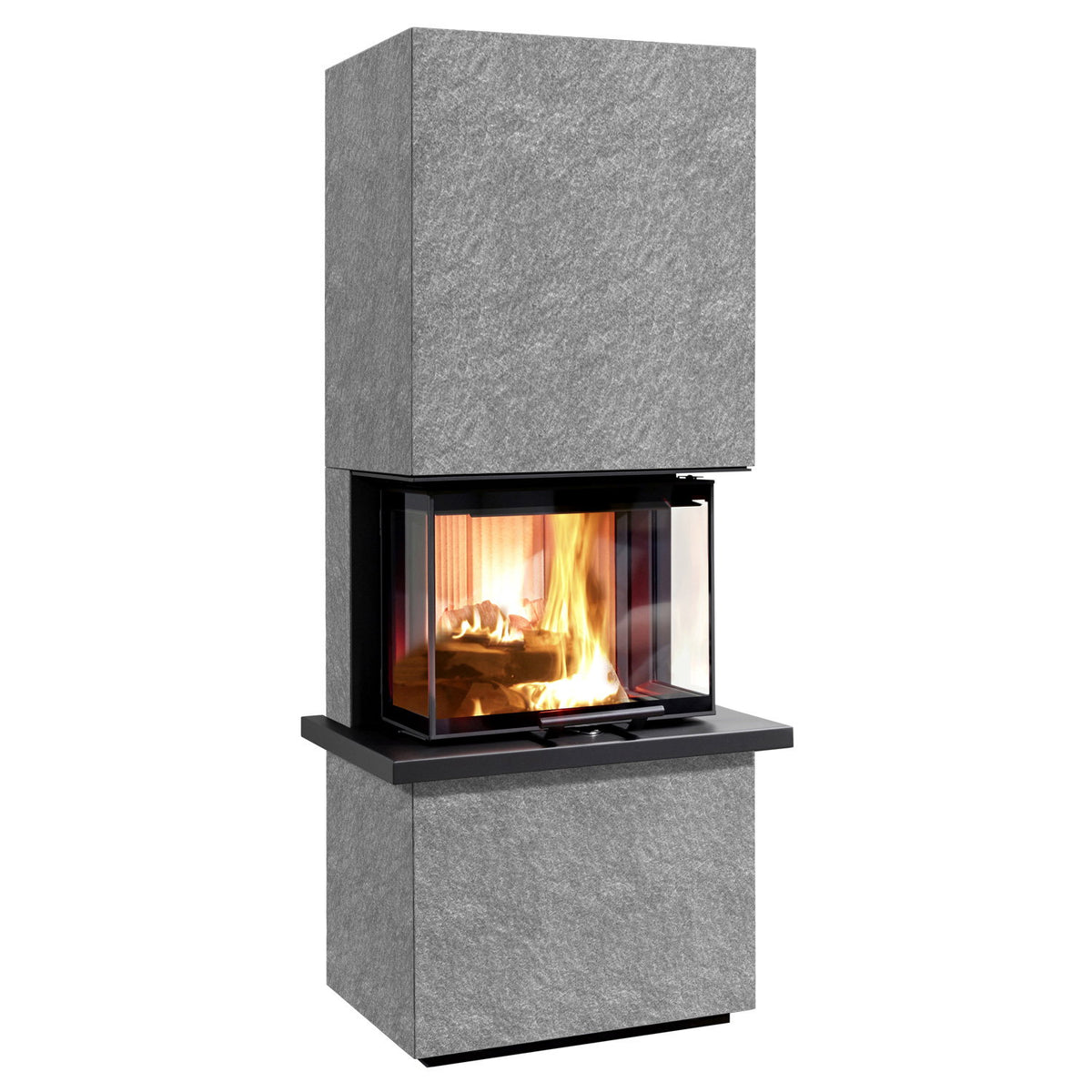 Olsberg Osorno S Poêle à bois en pierre naturelle serpentine 5,7 kW – image 2
