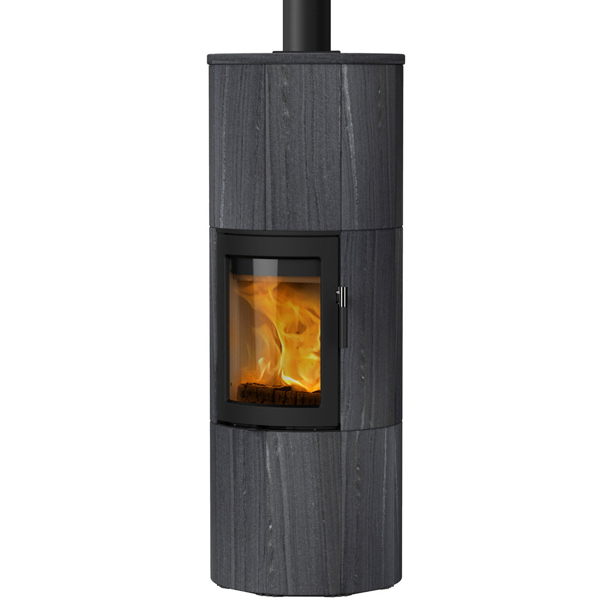 Poêle à bois Lotus Maestro 152 Noir / Indian Night – évacuation des fumées par le haut – image 2