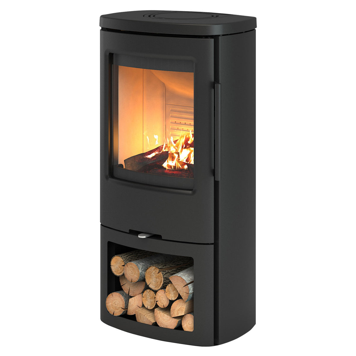 Poêle à bois TermaTech TT44 acier noir 4,8 kW