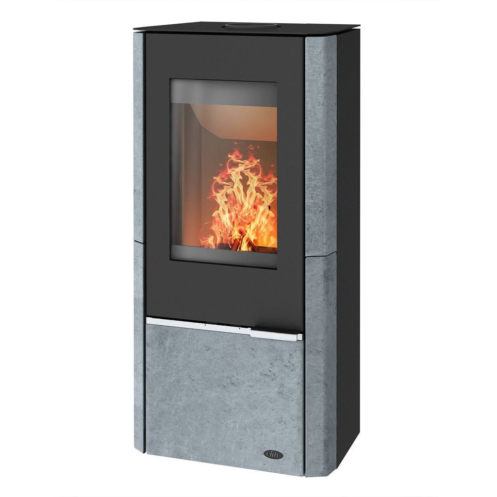 Poêle à bois Fireplace Elite Oregon en stéatite 6,9 kW