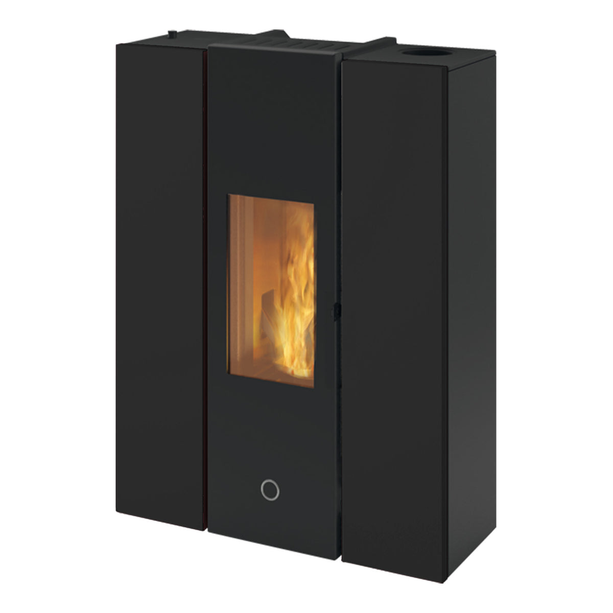 Poêle à granulés Edilkamin EK63 Gotha 70 Evo acier noir 6,7 kW