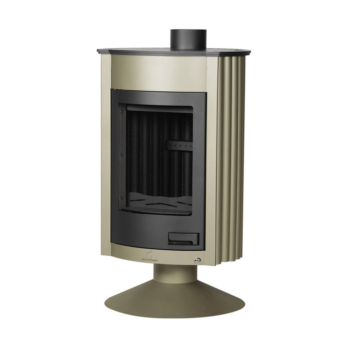 Poêle à air chaud Masterflamme Medie II Olive HSF41-010 12 kW - image 2