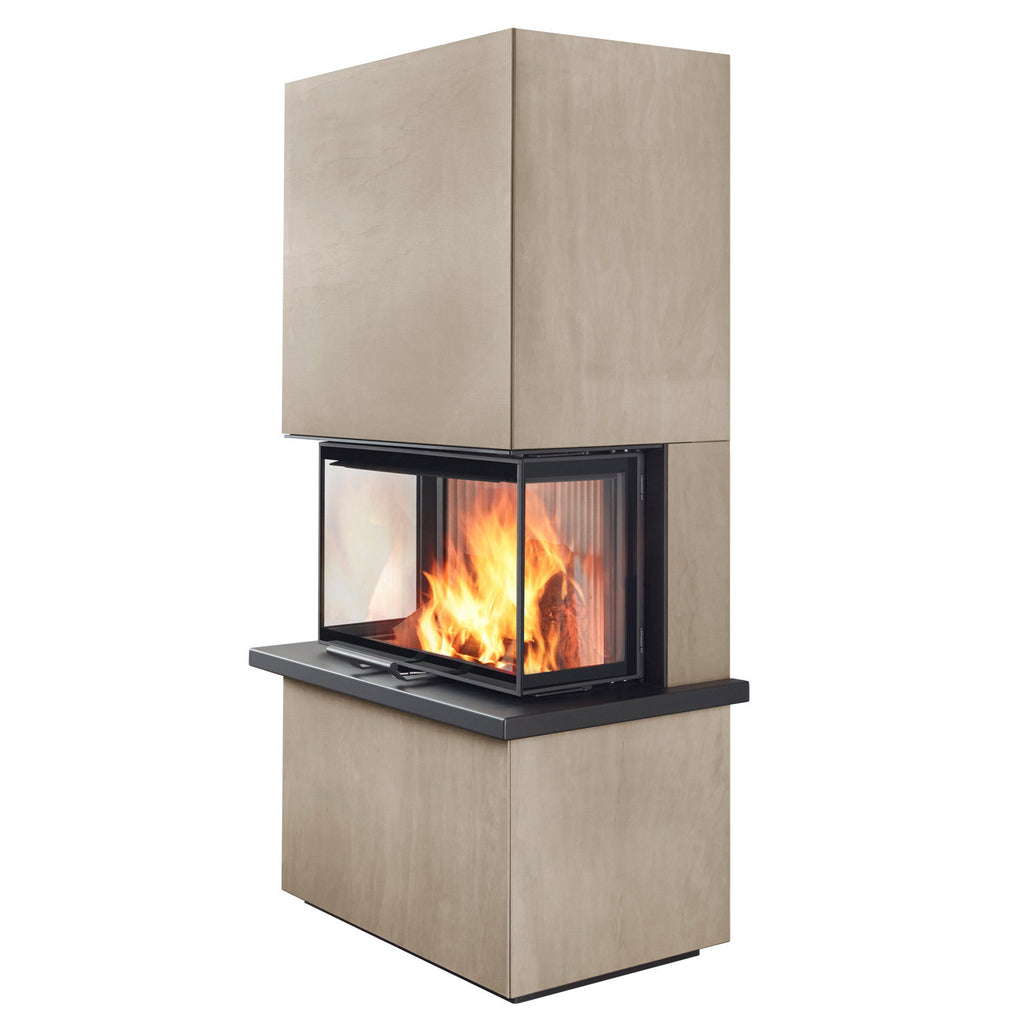 Poêle à bois Olsberg Osorno TopStone Quartzite Marrone Alba Natura 7,8 kW - image 2