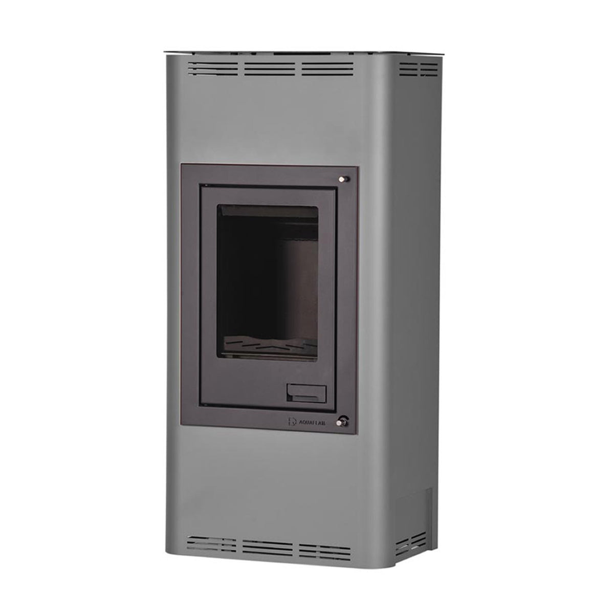 Aquaflam 7 Basic Grey – Poêle à bois hydraulique 7 kW avec réservoir tampon TPSM 300 – image 2