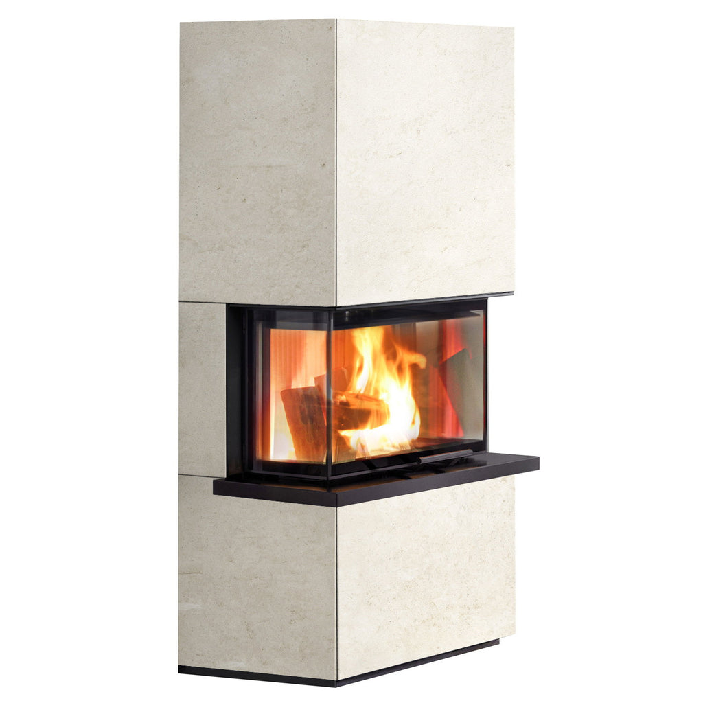 Poêle à bois Olsberg Osorno pierre calcaire Vratza 7,8 kW rendement 82,9 % - image 2