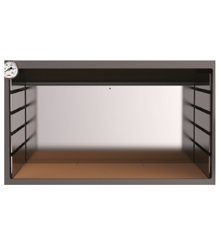 Poêle à bois Bronpi Vulcano 17 kW