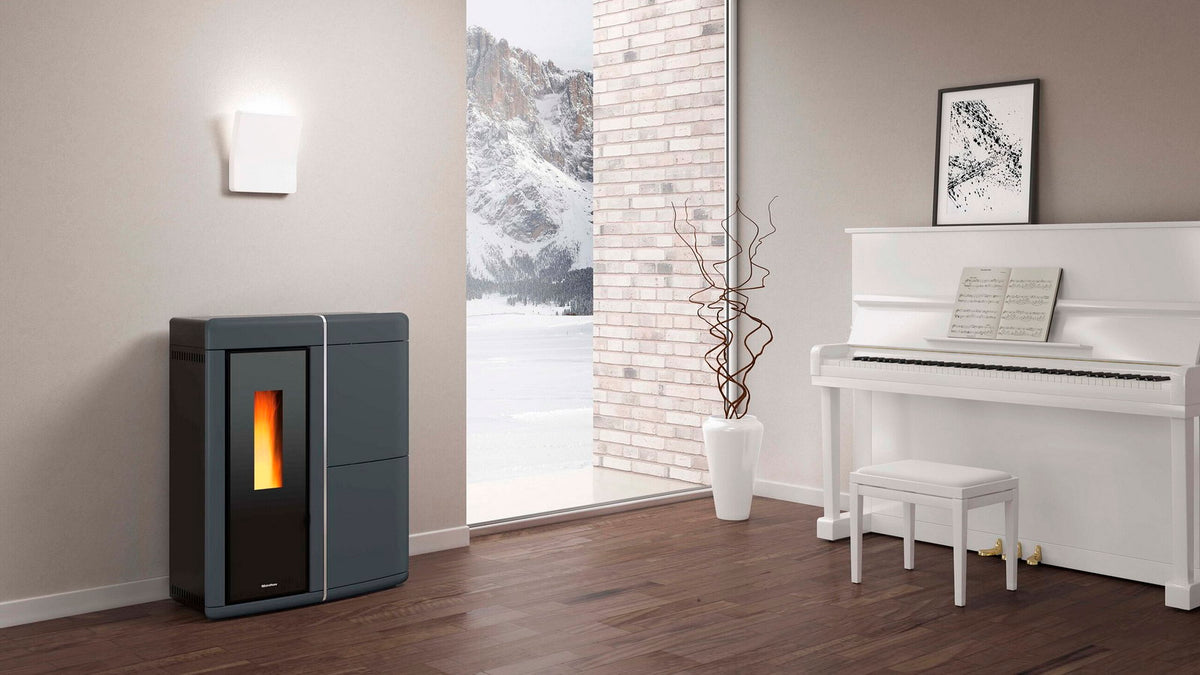 Poêle à granulés La Nordica EVELYNE IDRO EVO – 19,4 kW