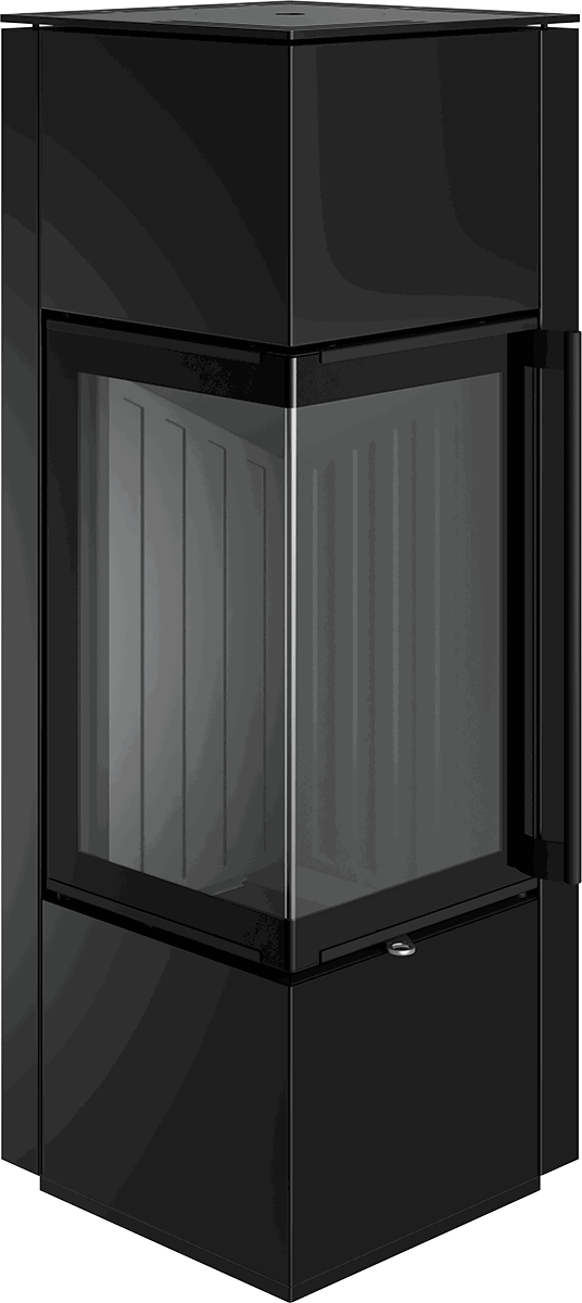 Poêle à bois Spartherm Piko S 7,7 kW avec vitre en L