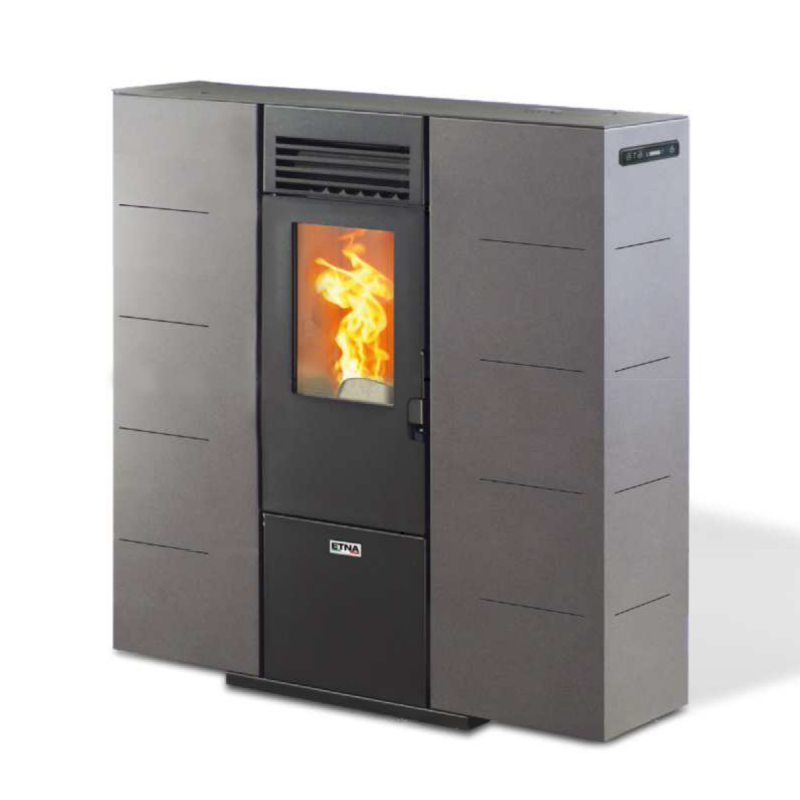 Poêle à granulés extra plat ETNA Orcino 7 kW avec réservoir 10 kg
