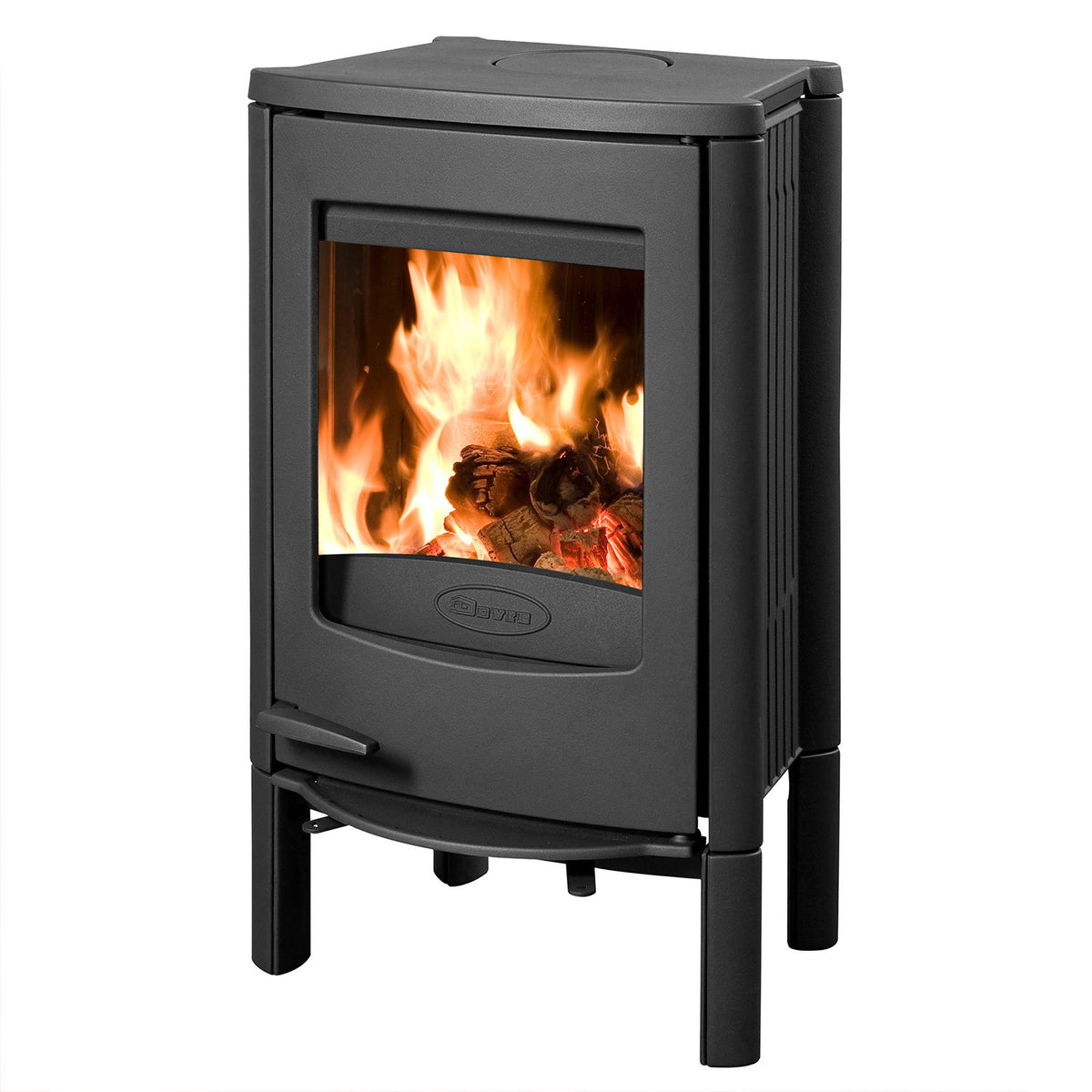 Dovre Astro 2/L – Poêle à bois acier noir 7 kW