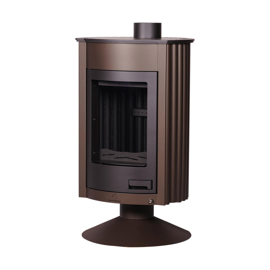 Poêle à bois Masterflamme Medie II Velvety Brown 12 kW - image 2