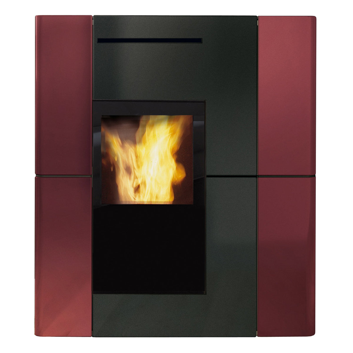 Edilkamin Blade H 23 Evo céramique Bordeaux – image 2
