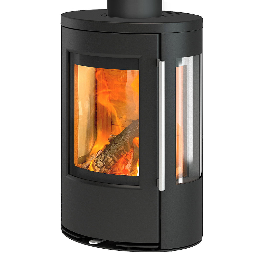 Poêle à bois TermaTech TT23RGW Acier Noir 5,6 kW - image 2