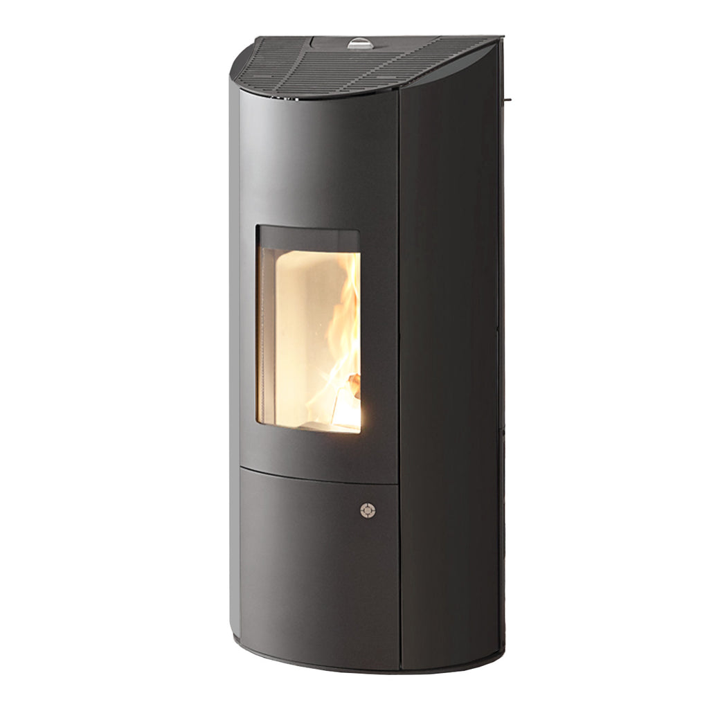 Olsberg Levana 3.0 poêle à granulés acier noir 8 kW – chauffage jusqu’à 80 m²
