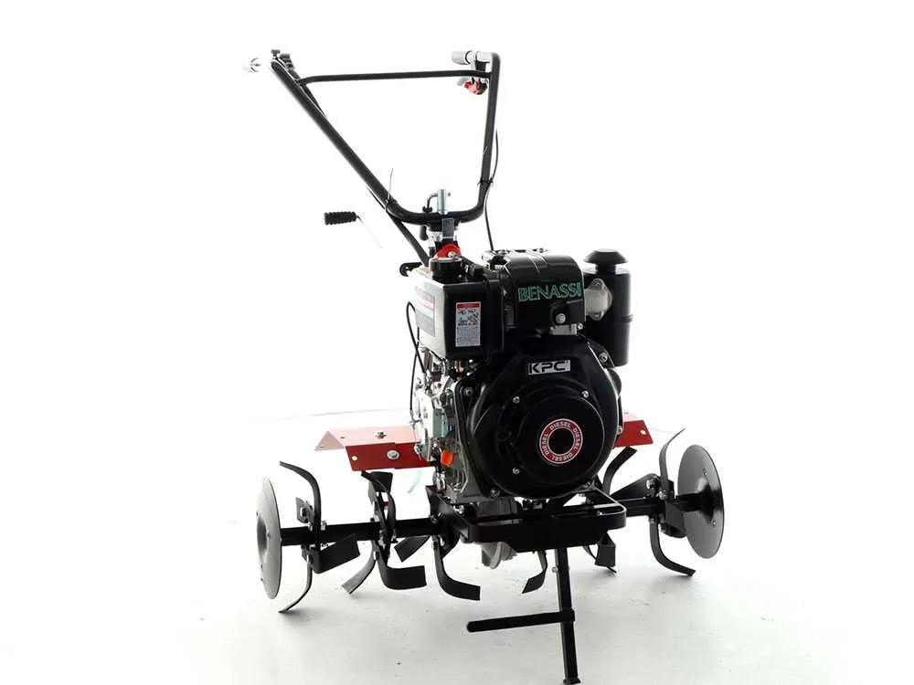 Benassi BL106KD – Motobineuse diesel KPC KD178FE 296 cm³ 7 CV, fraise 90 cm