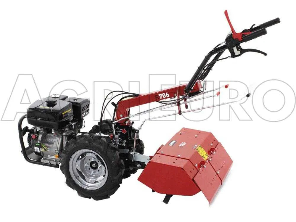 Motoculteur GINKO R706 à essence avec moteur Loncin G270F et boîte 6 vitesses - photo 8
