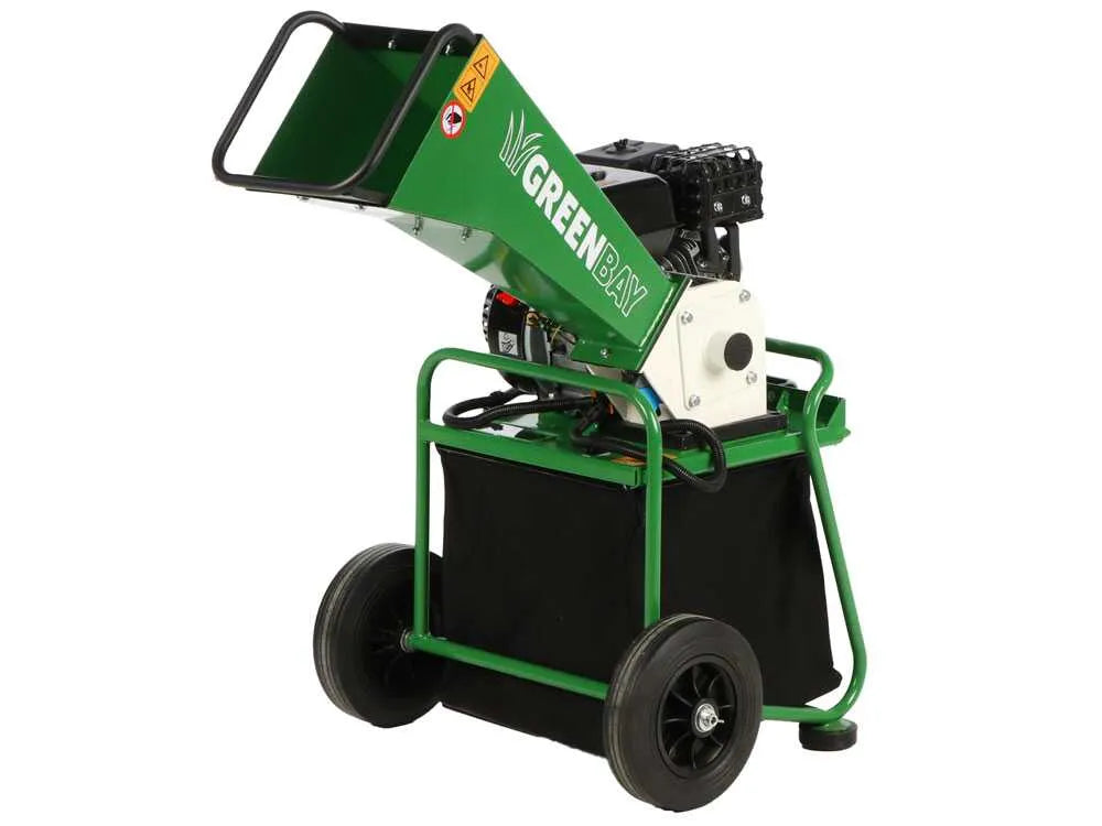 GreenBay GB-WRC 50 L - Broyeur de branches thermique - Moteur Rato 7 CV - vue 9