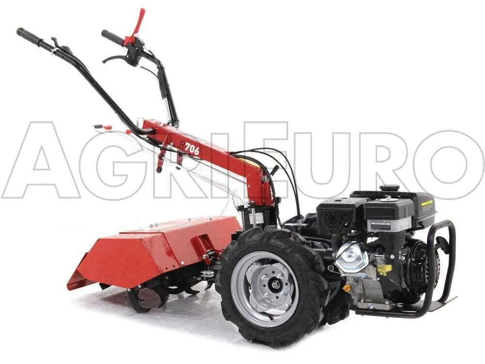 Motoculteur GINKO R706 à essence avec moteur Loncin G270F et boîte 6 vitesses - photo 5