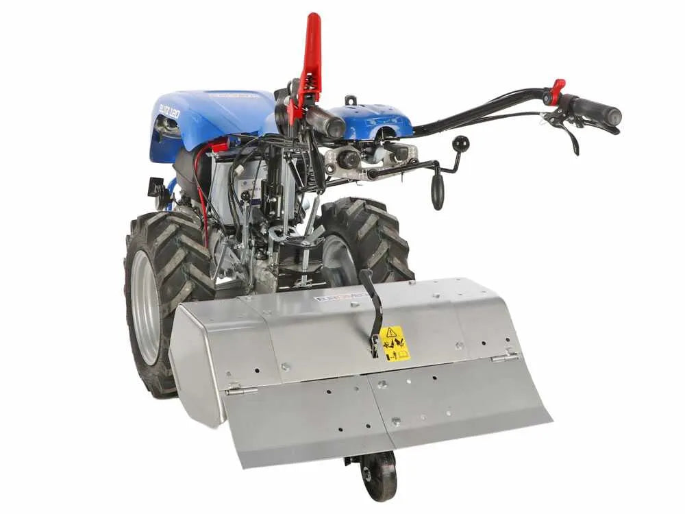EuroMech BLITZ 120 Motoculteur essence Yagmur R420 16 CV avec démarrage électrique et attelage rapide