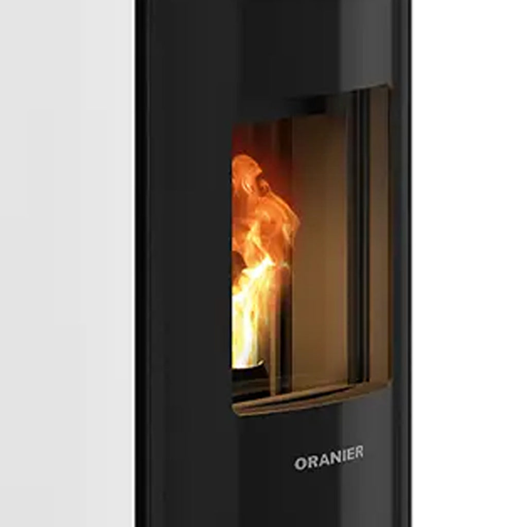 Poêle à granulés Oranier Sando 50 blanc soie 8 kW