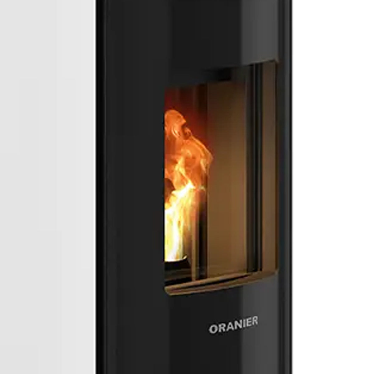 Poêle à granulés Oranier Sando 50 blanc soie 8 kW
