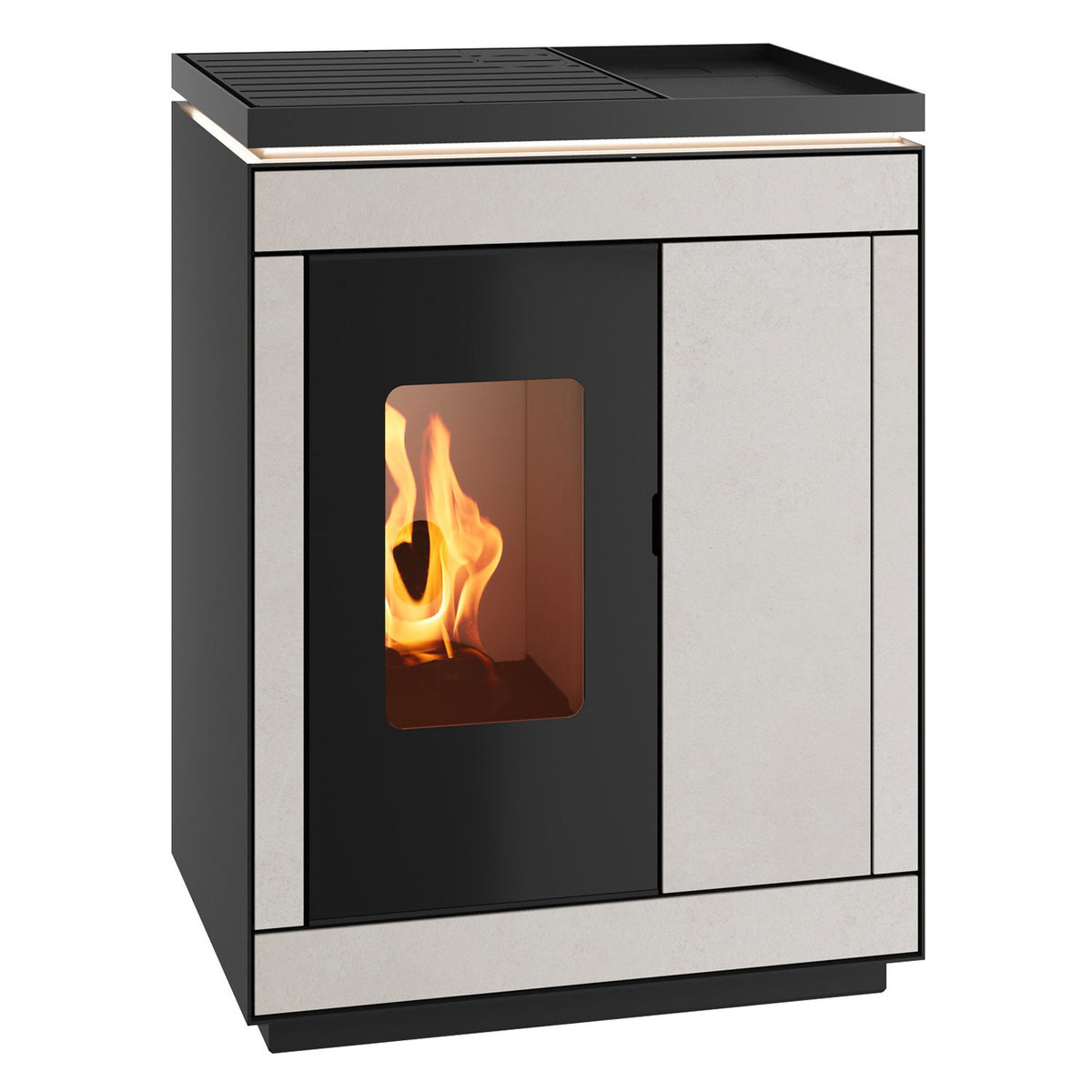 Poêle à granulés Olsberg Epana 6 kW – céramique blanche