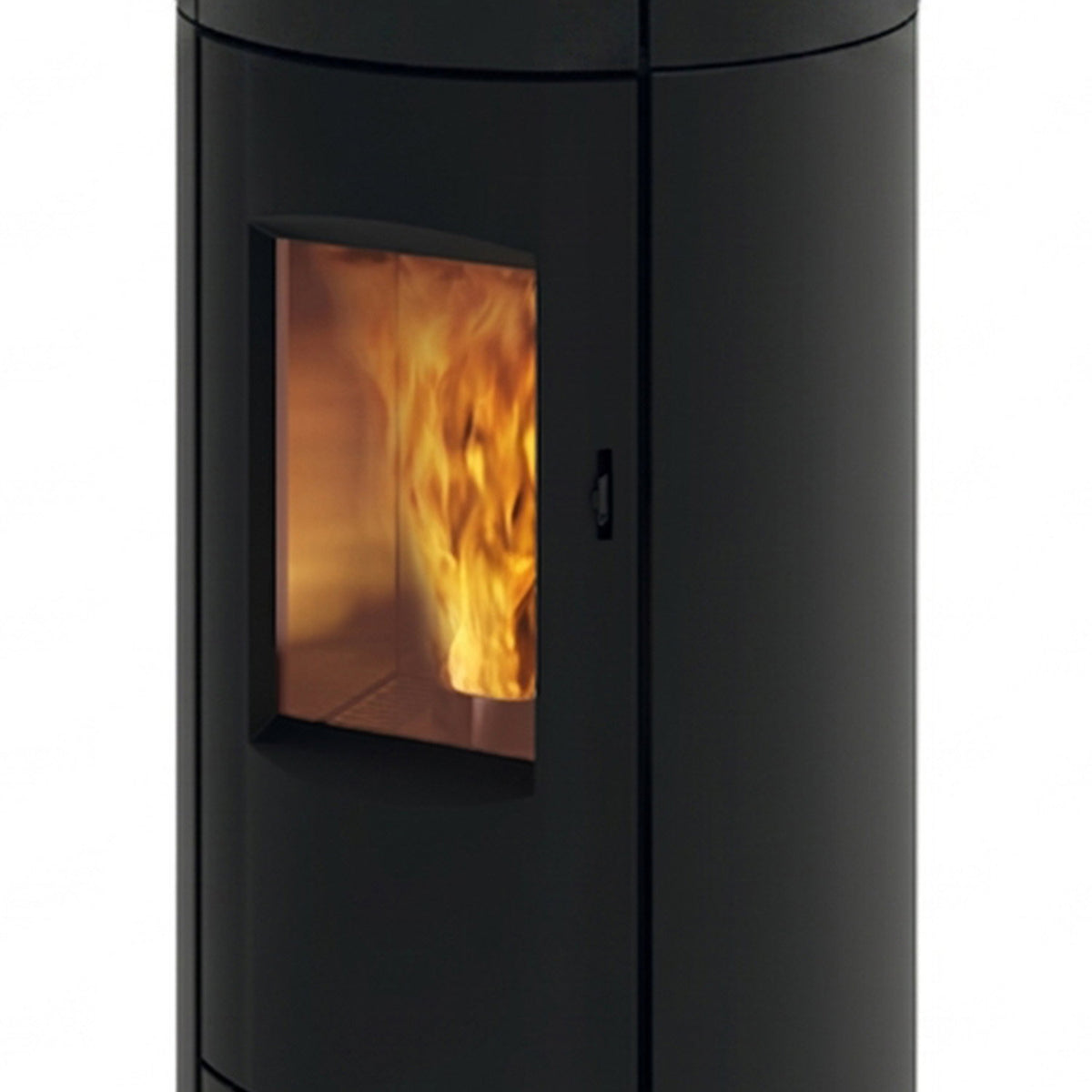 Poêle à granulés Edilkamin EK63 Yung 130++ Evo céramique noire 12,5 kW