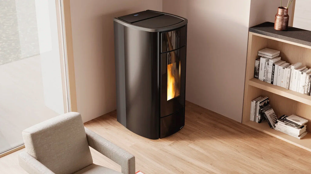 Poêle à granulés La Nordica MIRIANA IDRO H20 – 22,4 kW