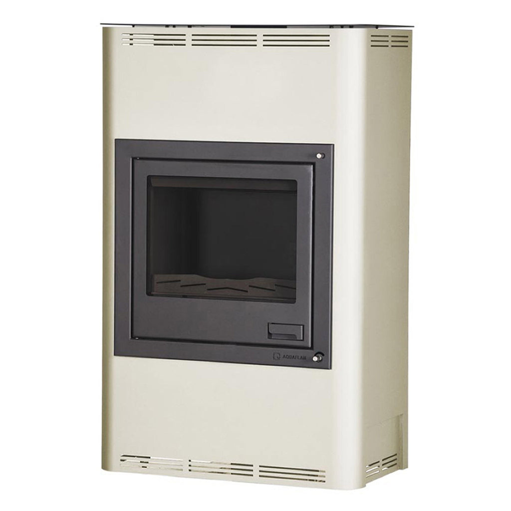 Aquaflam 25 Manuel Crème – Poêle à bois hydraulique 25,1 kW