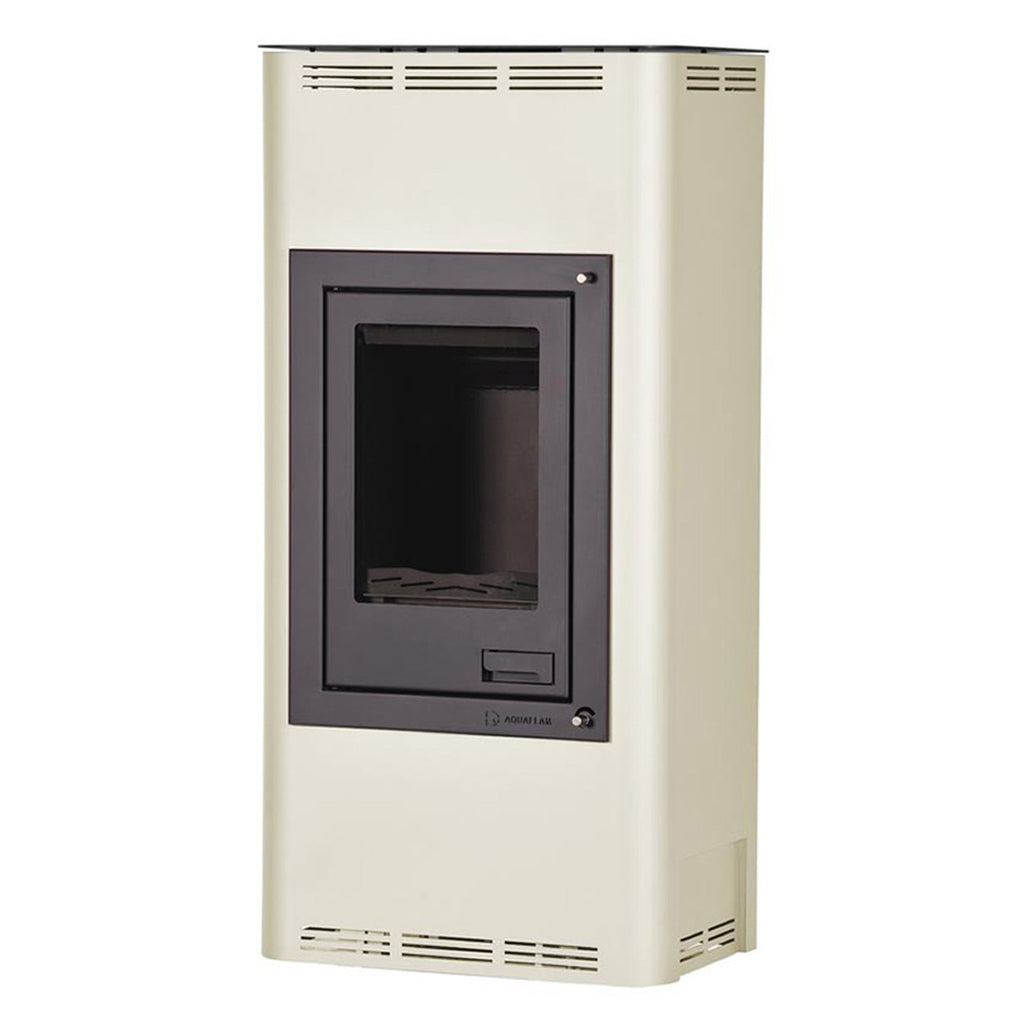 Aquaflam 7 Automatique Crème HSF29-034 – Poêle à bois hydraulique 7 kW
