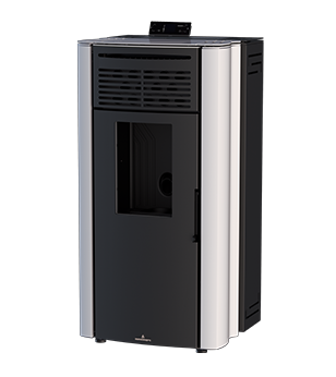 Poêle à granulés Bronpi CORAL – 14,3 kW – Canalisable