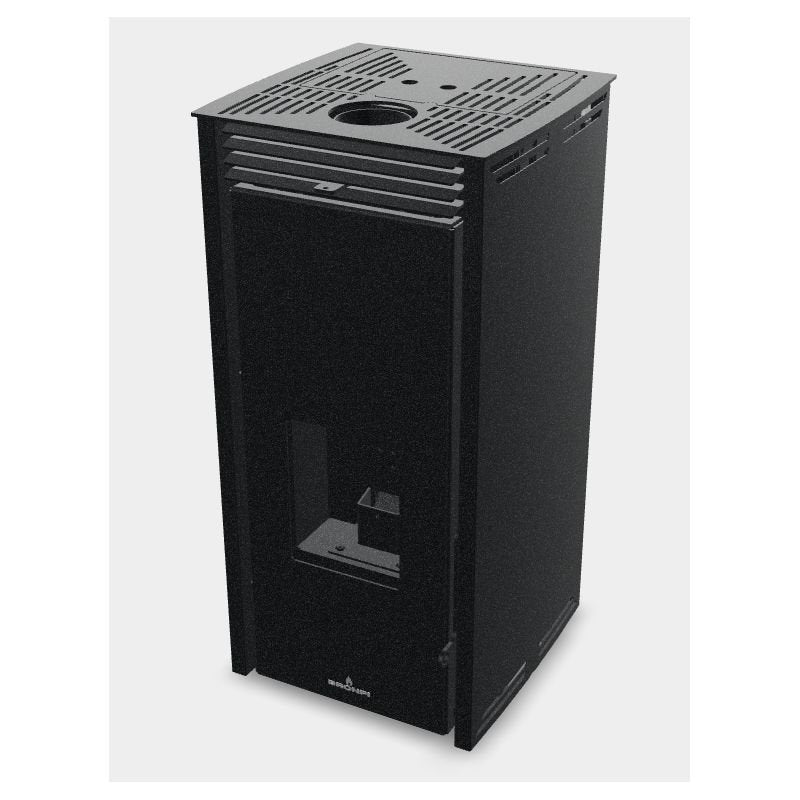 Poêle à granulés sans électricité Bronpi Free 6 kW à convection naturelle